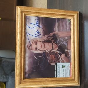 Toni Storm AEW World Champion (8 X 10)COA included